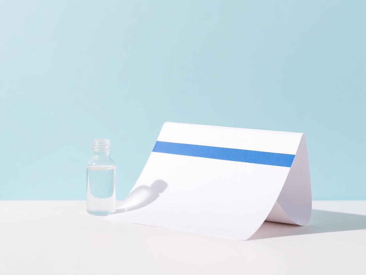 Minimal medical still life representing data privacy